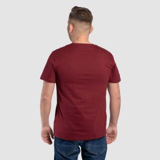 Franzbrötchen T-Shirt - weinrot