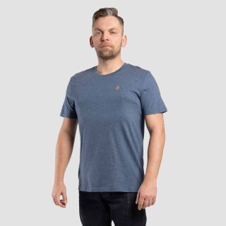The T-Shirt - dunkelblau meliert