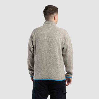 M´s Better Sweater 1/4 Zip - beige