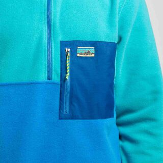 Microdini Fleece 1/2 Zip Sweatshirt - türkis/blau