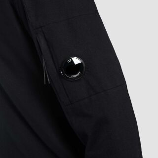 Light Fleece 1/2 Zip Lens Sweatshirt - schwarz