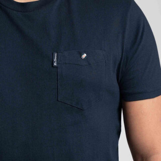 Pocket T-Shirt - navy blau - S