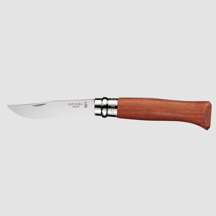 Messer No. 08 Padouk-Holz polierte Klinge - rostfrei