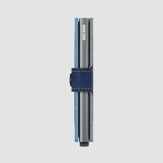 Miniwallet Indigo - blau/grau