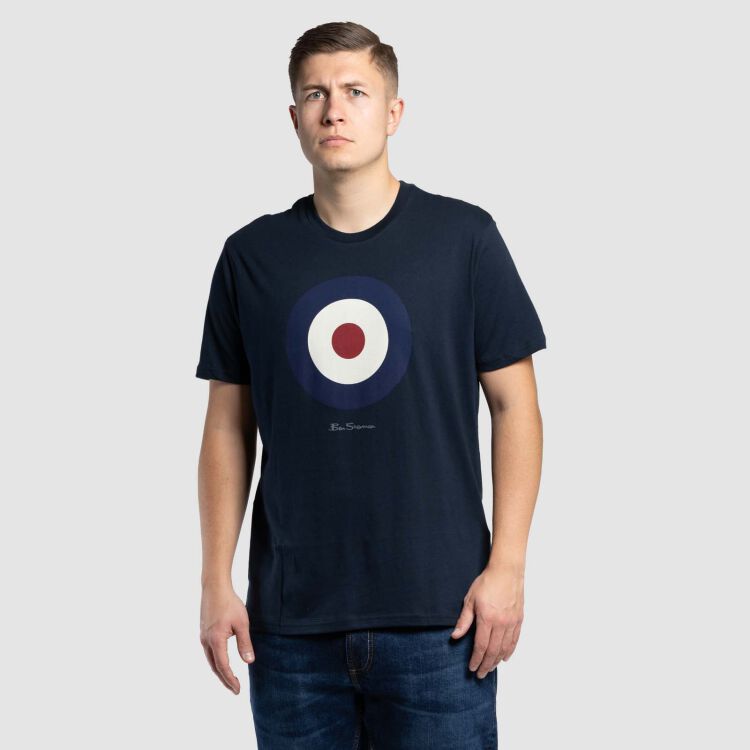 Target T-Shirt - navy blau - M