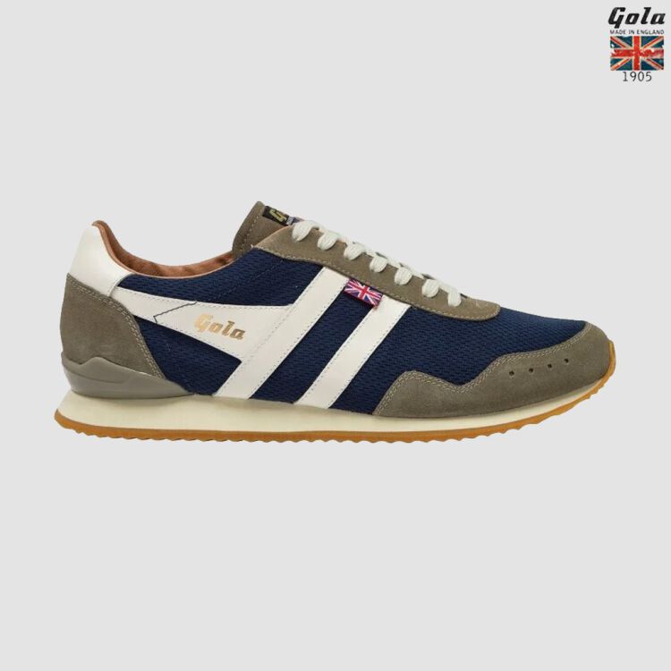 Track Mesh 158 - Made in England - navy/olive