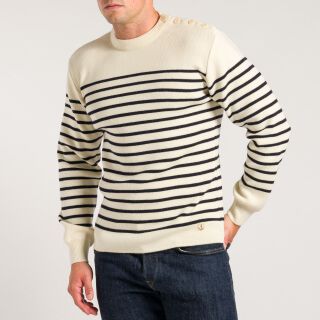 Molene Sweatshirt - beige/blue