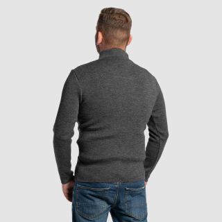Guisseny 1/4 Zip Pullover - grey