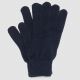 Geschenkset Schal und Handschuhe - navy blau
