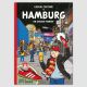 Hamburg A3 Poster - burgundy