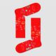 4-Pack Happy Holiday Socks Gift Set - red