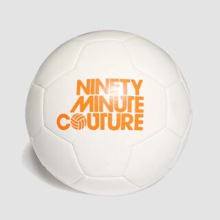 Ninety Minute Couture Fußball - weiß