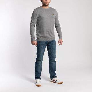 Knitted Jumper - grey marl