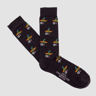 Mexico 1986 World Cup Socks - 40-46 - black