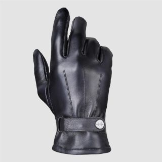 Porter Touch Lederhandschuhe - schwarz