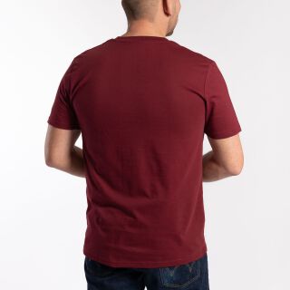 Lucky 7 T-Shirt - burgundy