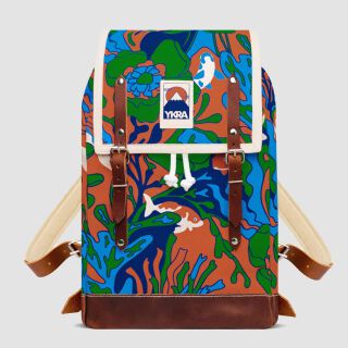 Matra Mini Backpack - navy/orange