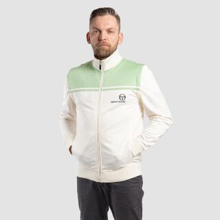 Youngish Line Track Top - white/green