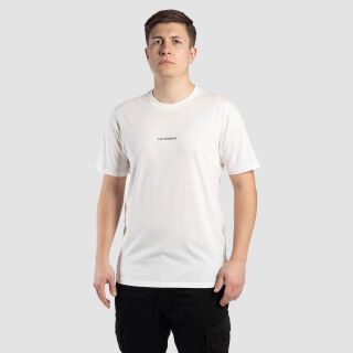 Reverse Print T-Shirt - weiß