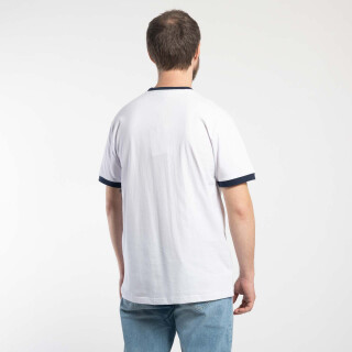 Meduno Ringer T-Shirt - weiß