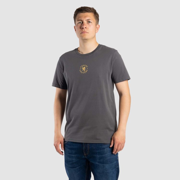 Circle Logo T-Shirt - dunkelgrau
