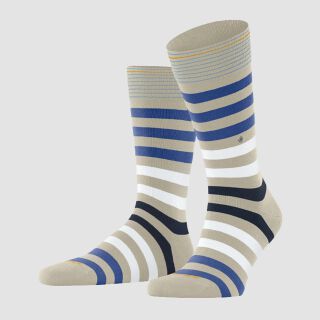 Blackpool Socken - beige/blau/weiß - 40-46