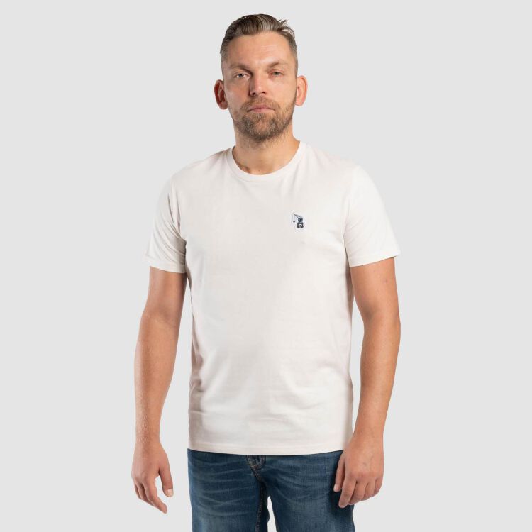 Hafenkran T-Shirt - weiß