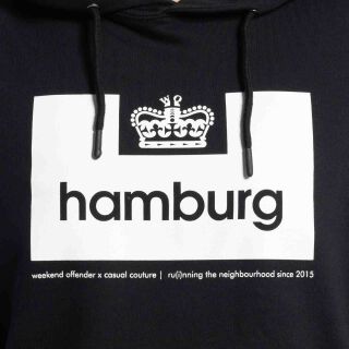 City Series II Hamburg 15-20 Hoodie - schwarz